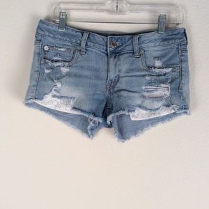 American Eagle Outfitters Distressed Shorts Sz 8